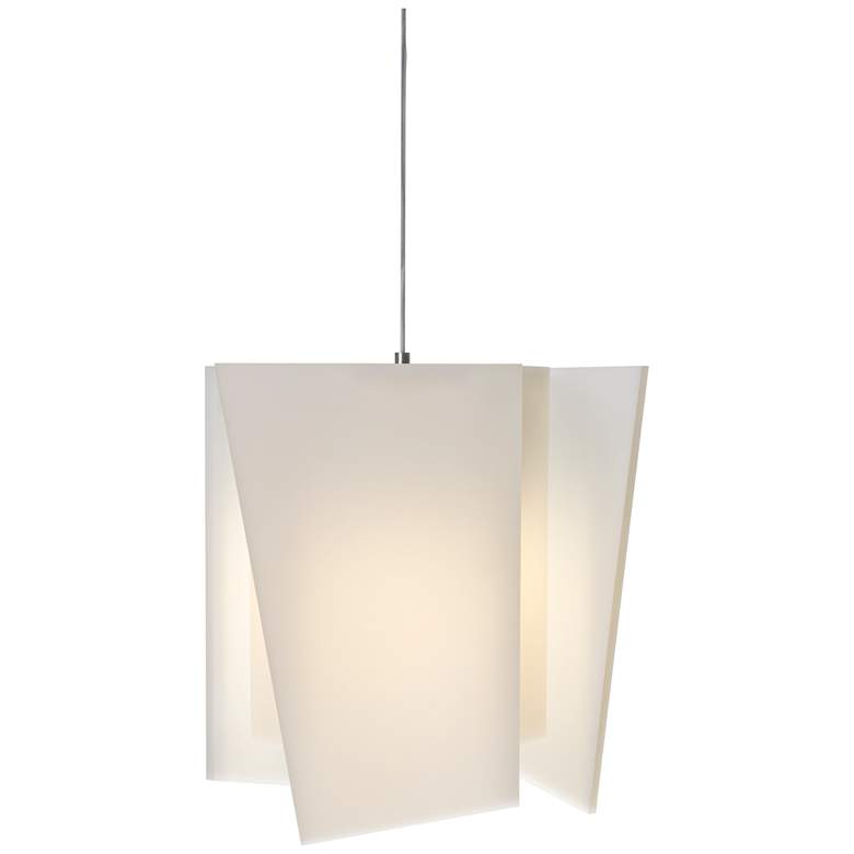 Image 2 Cerno Levis L 11" Wide Brushed Aluminum LED Mini Pendant more views