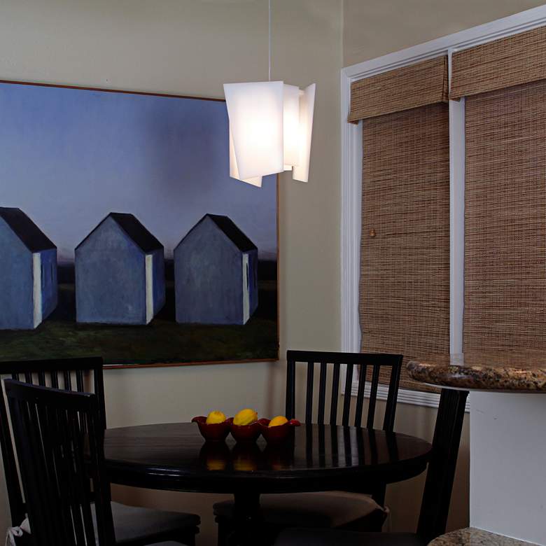 Image 3 Cerno Levis L 11" Wide Brushed Aluminum LED Mini Pendant more views