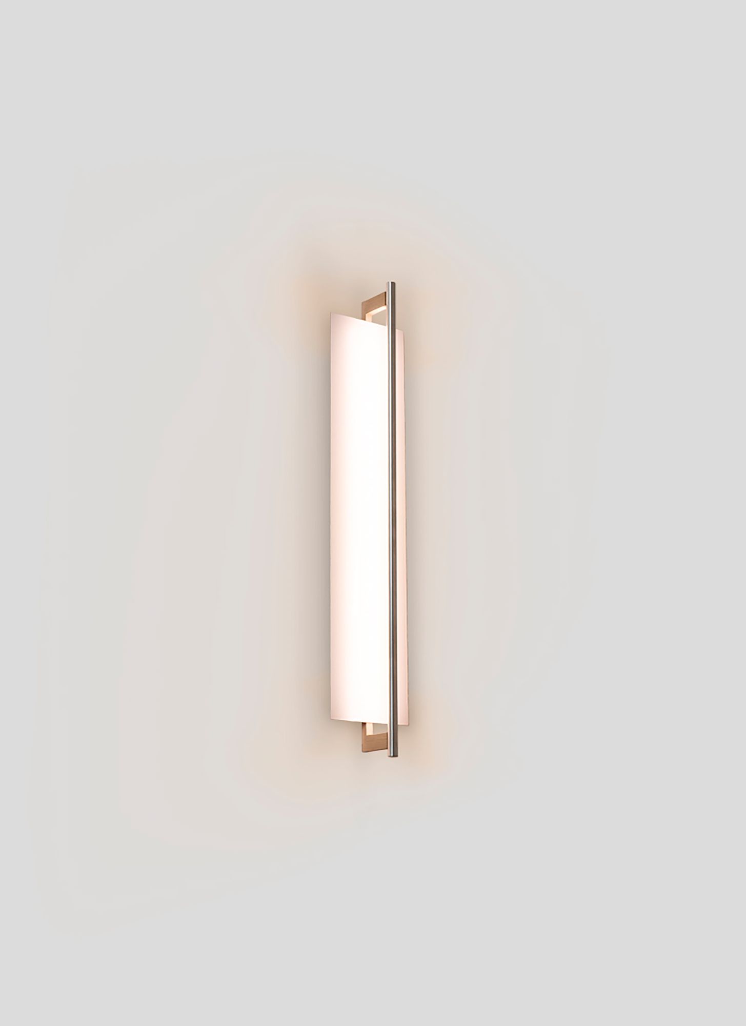 Image 2 Cerno Merus 21 1/4" High White Washed Oak LED Wall Sconce - Made to Order more views