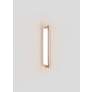 2_Cerno Merus 21 1/4" High White Washed Oak LED Wall Sconce more views