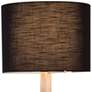 2_Cerno Nauta 59" Black Shade White Oak Aluminum LED Tray Floor Lamp more views