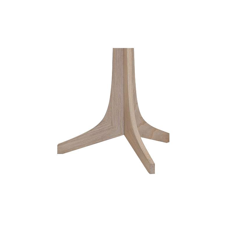 Image 3 Cerno Nauta 59" Black Shade White Oak Aluminum Modern LED Floor Lamp more views