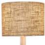 2_Cerno Nauta 59" Burlap Shade White Oak Aluminum LED Tray Floor Lamp more views