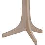 3_Cerno Nauta 59" White Shade White Oak Brass LED Tray Floor Lamp more views