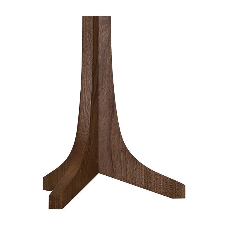 Image 4 Cerno Nauta Walnut LED Table Lamp with Black Amaretto Shade more views