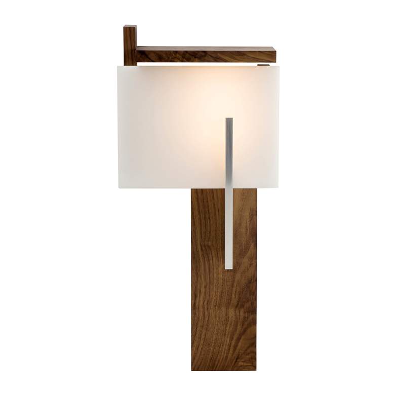 Image 3 Cerno Oris 24 inch High Natural Walnut LED Wall Sconce more views