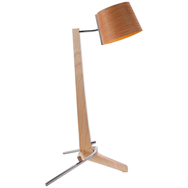 Image 1 Cerno Silva Baltic Birch and Beech LED Table Lamp