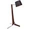 Cerno Silva Oiled Walnut and Ebony LED Table Lamp