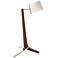 Cerno Silva Oiled Walnut and White LED Table Lamp