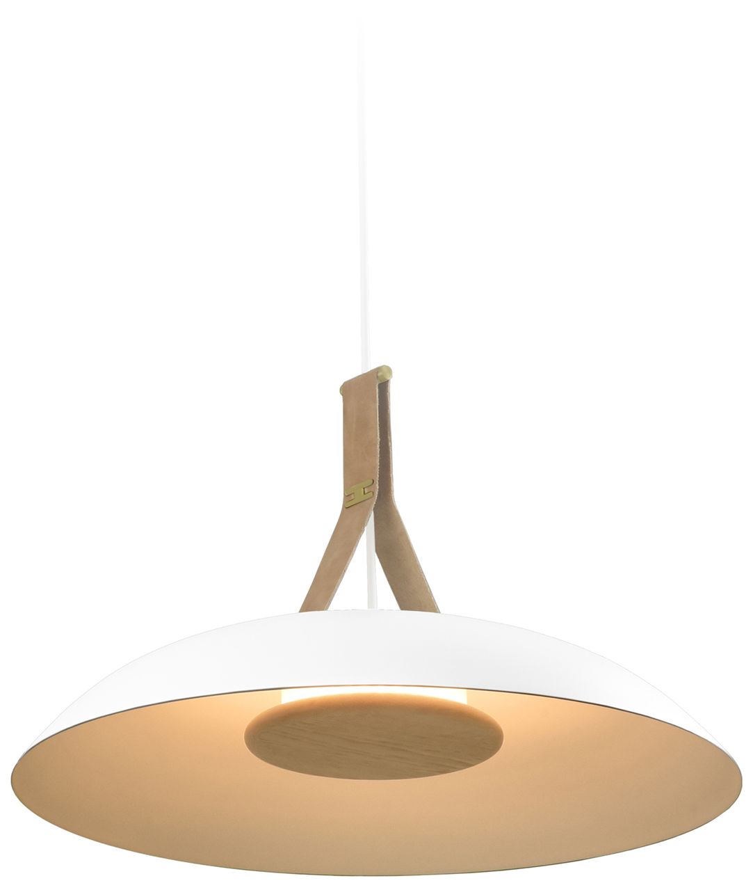 Image 3 Cerno Volo 24" Wide Blanc LED Pendant Light more views