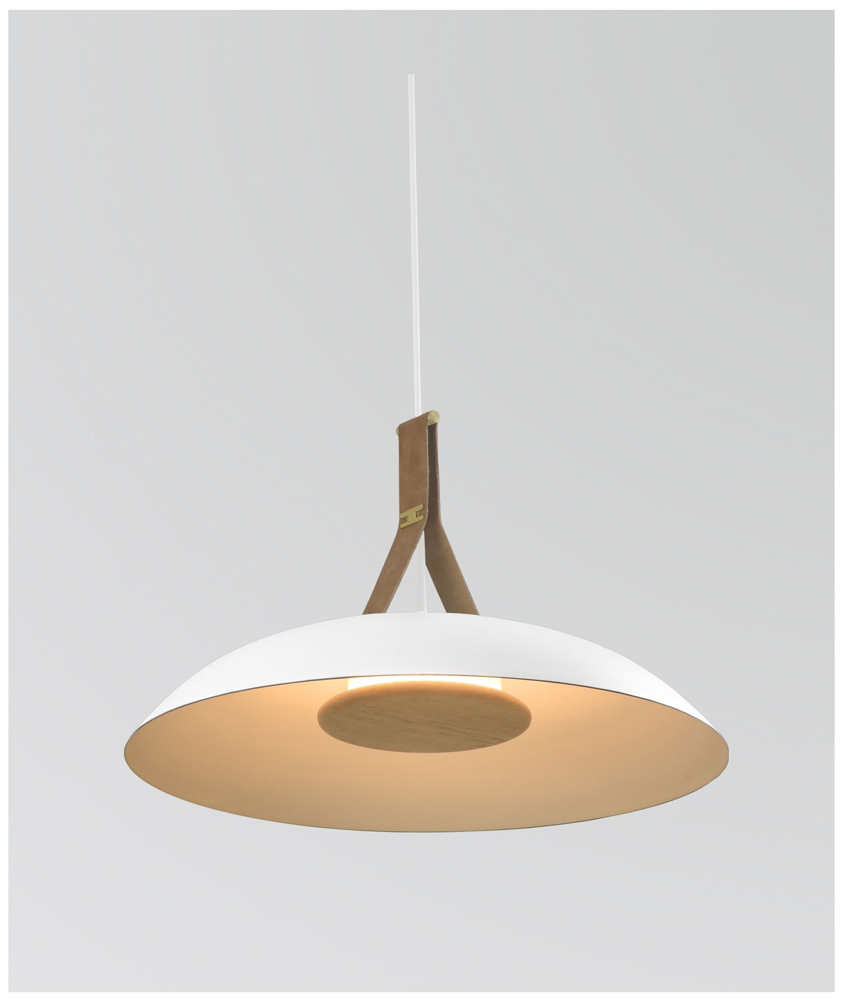 Image 6 Cerno Volo 24" Wide Blanc LED Pendant Light more views