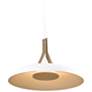 3_Cerno Volo 24" Wide White LED Pendant Light more views