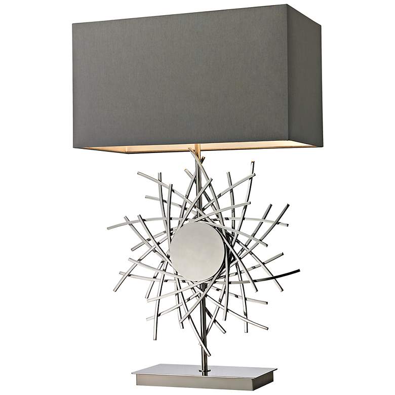Image 1 Cesano Abstract Metalwork Table Lamp