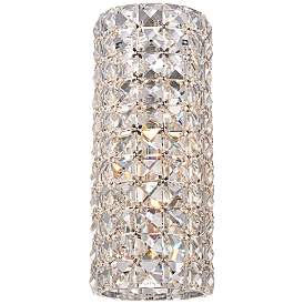 Image5 of Cesenna 10 1/4" High Crystal LED Wall Sconces Set of 2 more views