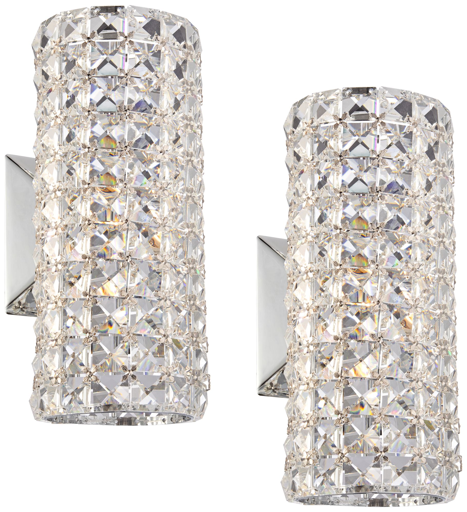 rhinestone wall sconces