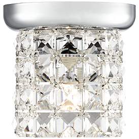 Image3 of Cesenna 4 3/4" Wide Crystal Ceiling Light more views