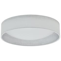 CFLD 15&quot; Wide Micro White Shade LED Flush Mount