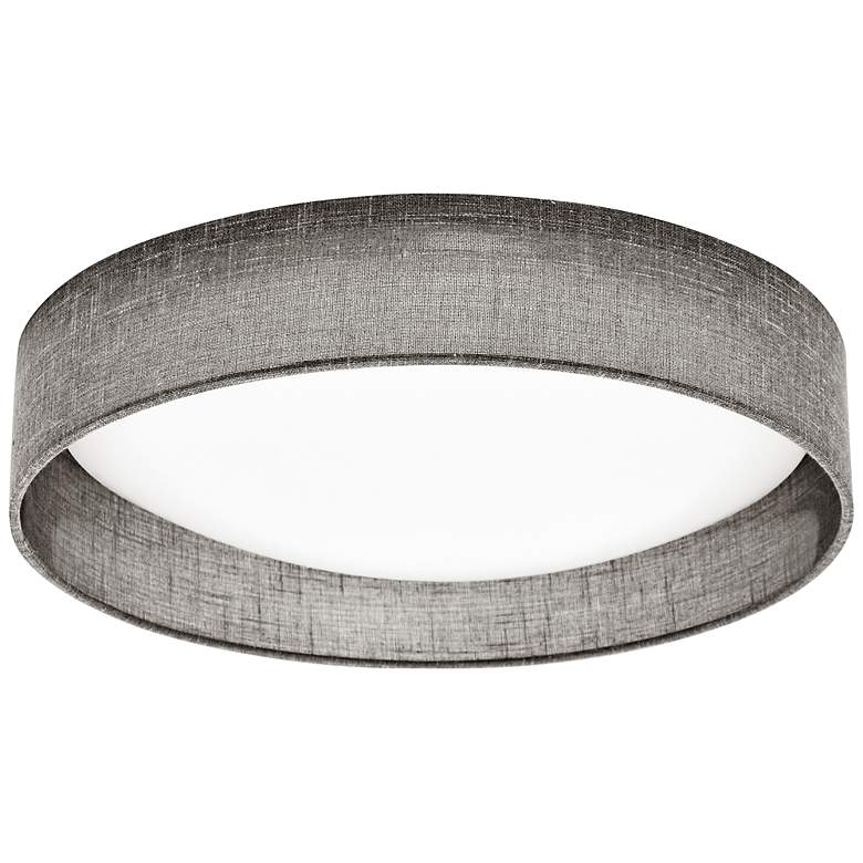 Image 2 CFLD 15" Wide Satin Chrome LED Ceiling Light