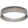 2_CFLD 15" Wide Satin Chrome LED Ceiling Light
