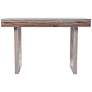 Chadkirk 45 1/4" wide Brown Faux Marble Writing Desk