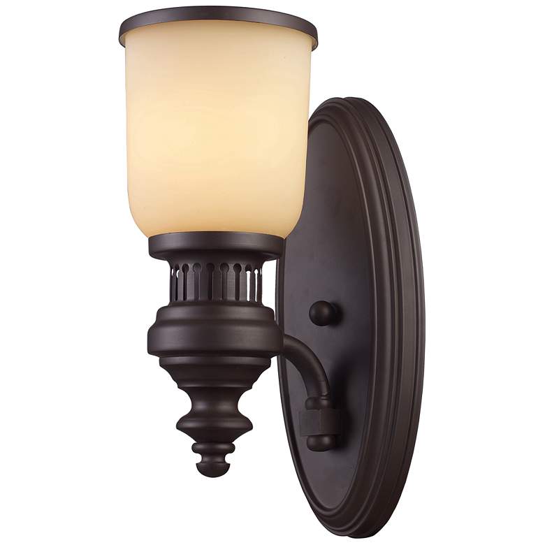 Image 1 Chadwick 13 inch High 1-Light Sconce - Oiled Bronze