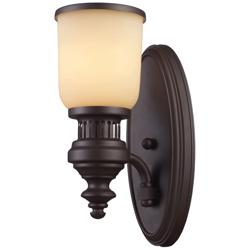 Chadwick 13&quot; High 1-Light Sconce - Oiled Bronze