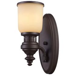 Chadwick 13&quot; High 1-Light Sconce - Oiled Bronze