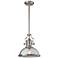 Chadwick 13" Wide 1-Light Pendant - Satin Nickel