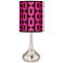 Chain Links Giclee Droplet Table Lamp