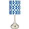 Chain Reaction Giclee Droplet Table Lamp