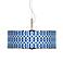 Chain Reaction Giclee Glow 20" Wide Pendant Light