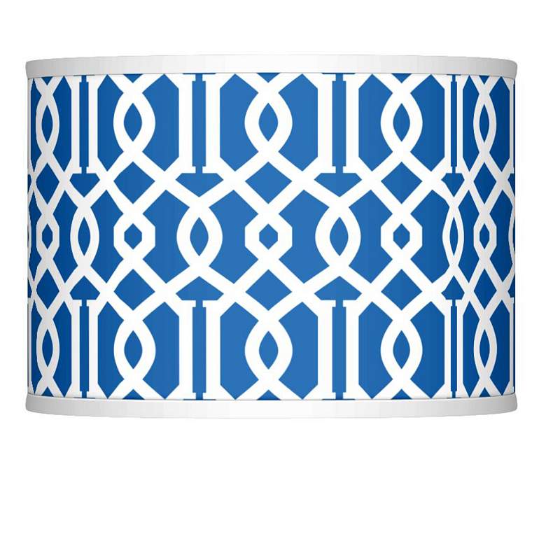 Image 1 Chain Reaction Giclee Lamp Shade 13.5x13.5x10 (Spider)