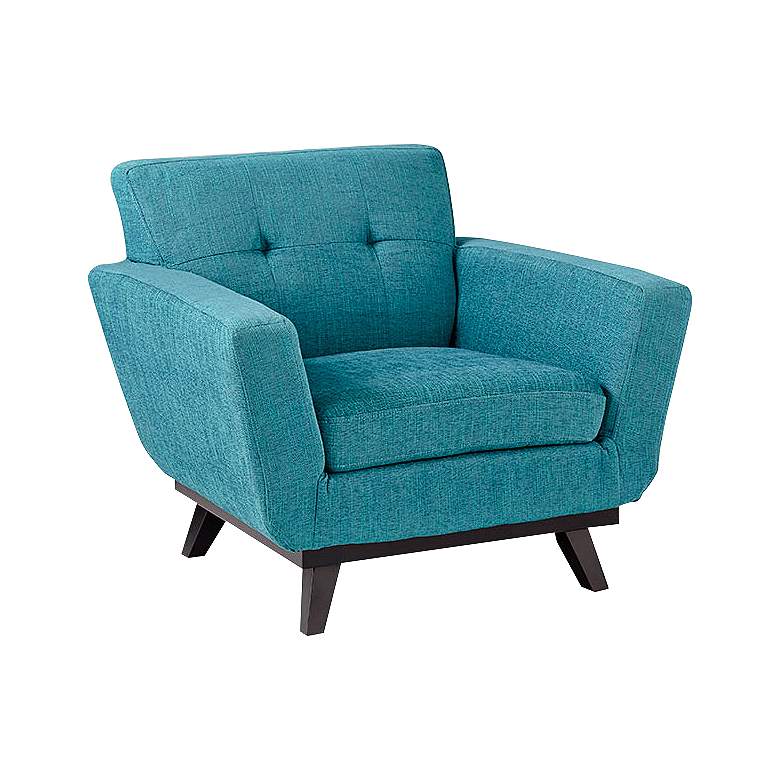 Image 1 Chairman of the Blues Blue Contemporary Armchair