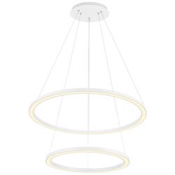 Chalice LED Chandelier With White Finish