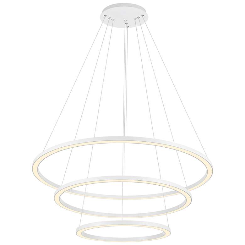 Image 1 Chalice LED Chandelier With White Finish