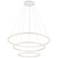 Chalice LED Chandelier With White Finish