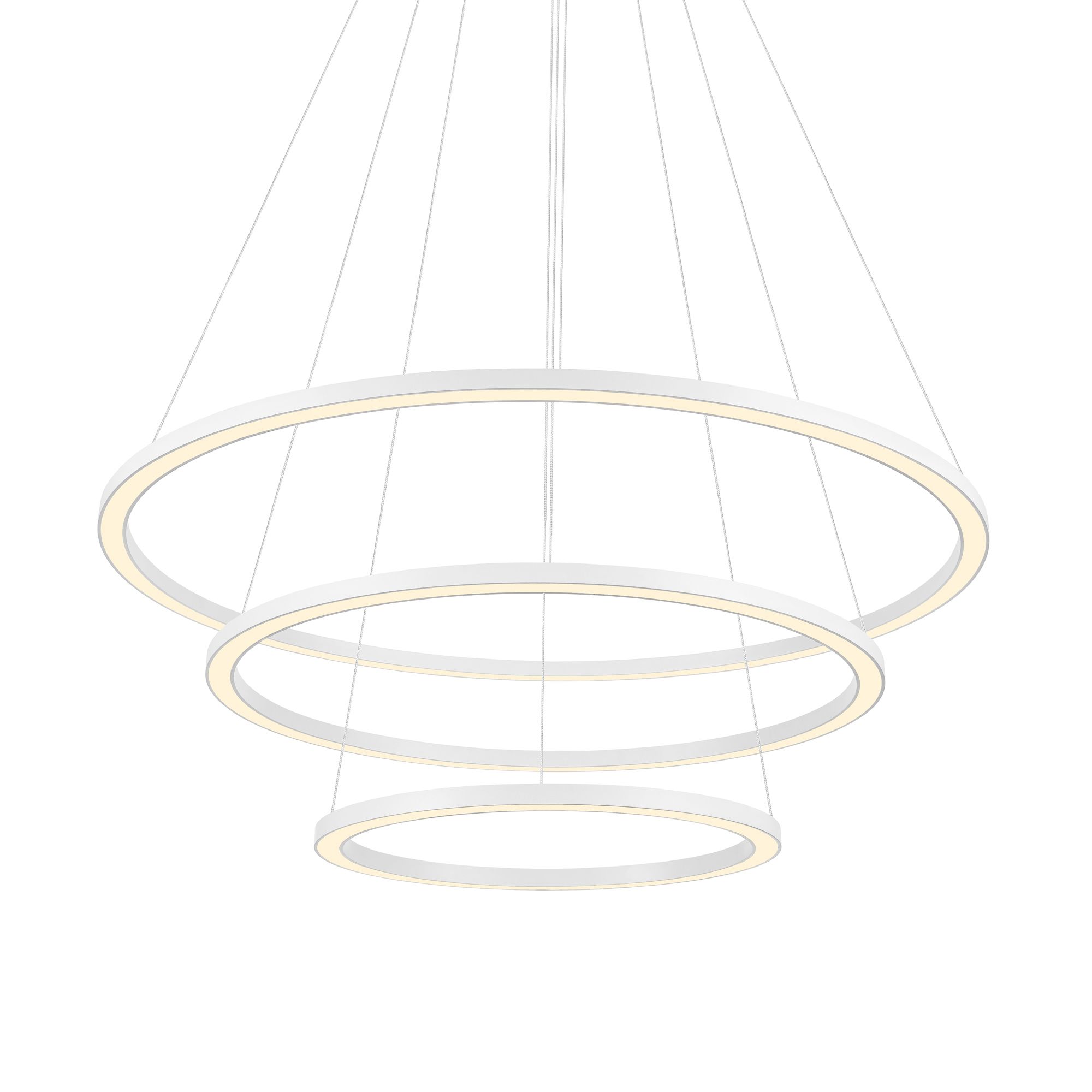 Image 2 Chalice LED Chandelier With White Finish more views