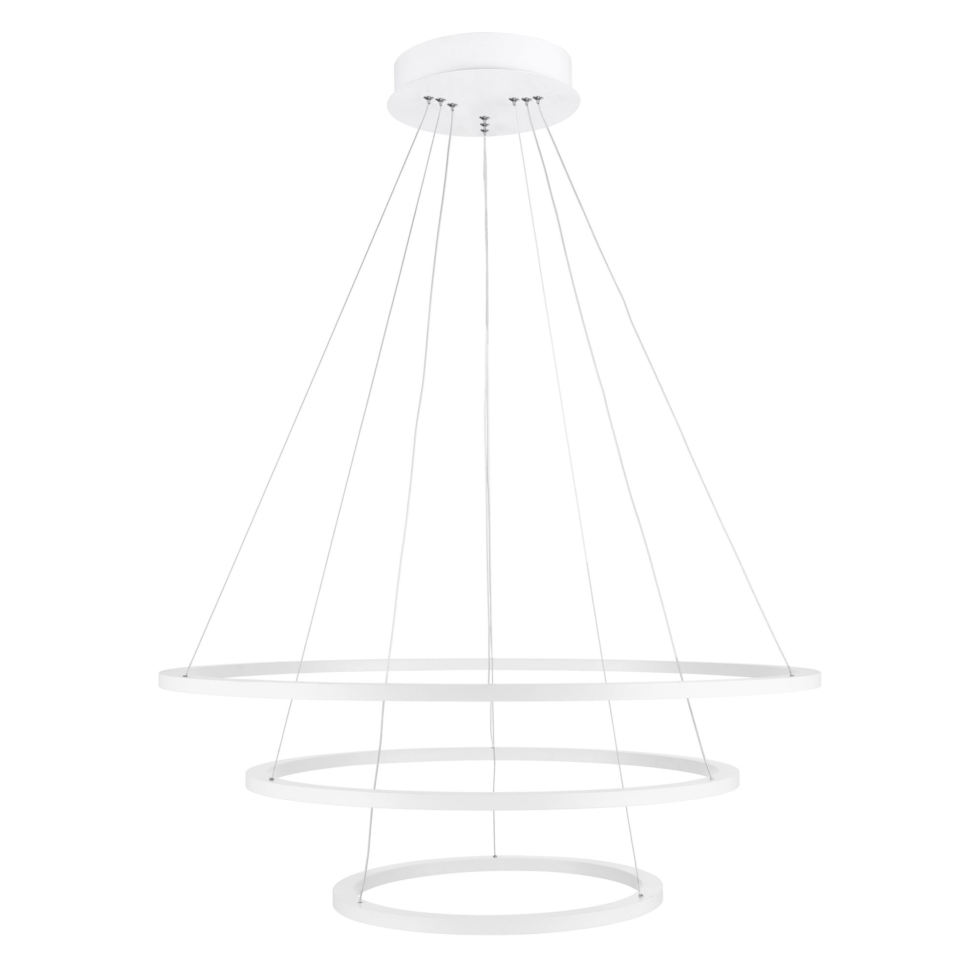 Image 4 Chalice LED Chandelier With White Finish more views
