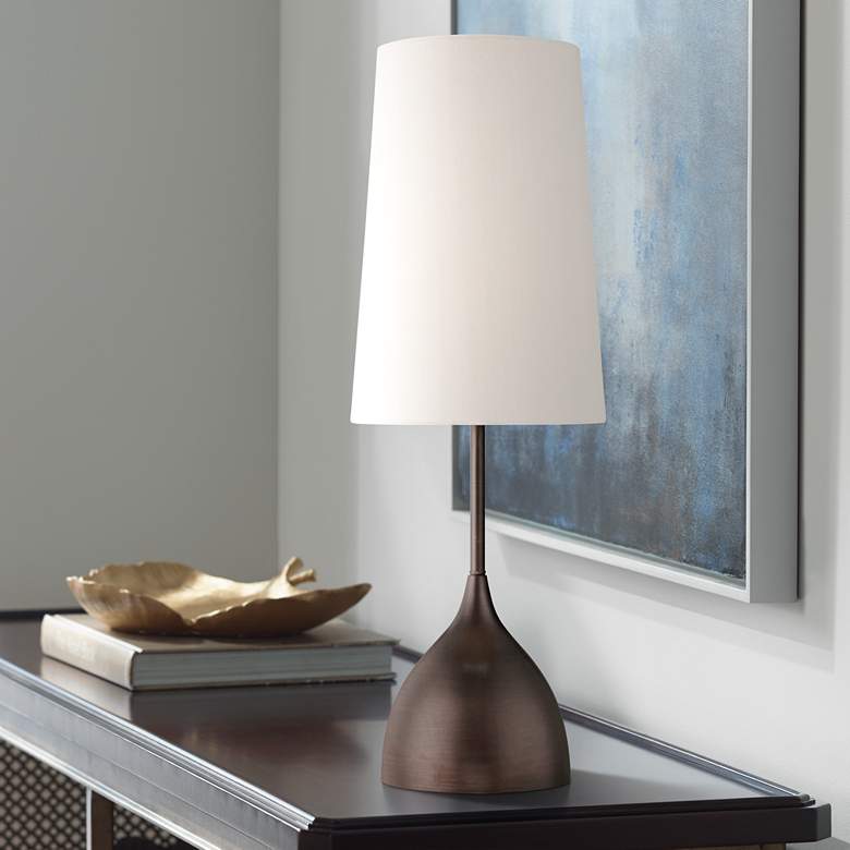 Image 1 Chalice Modern Bronze Table Lamp