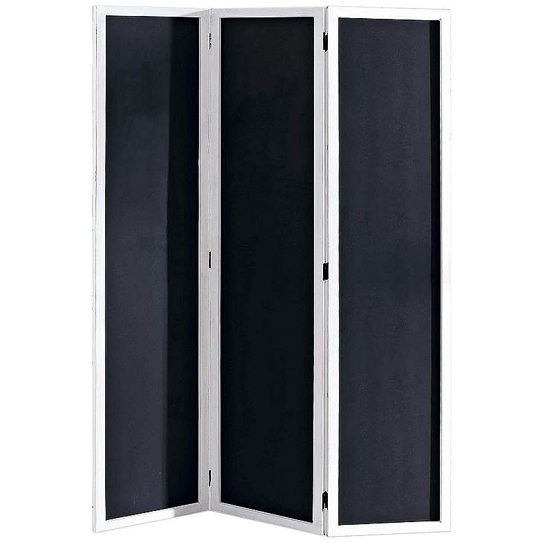 Image 2 Chalkboard 50" Wide 3-Panel Screen/Room Divider