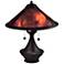 Chalton 2-Light Real Mica Shade Table Lamp by Dale Tiffany