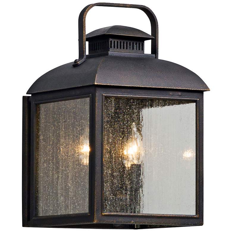 Image 1 Chamberlain 16 1/2" High Vintage Bronze Outdoor Wall Light