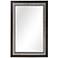 Chamberlain Dark Ebony 39" x 59" Rectangular Wall Mirror