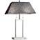 Chambers Brushed Steel Table Lamp