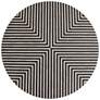 Thumbnail3 of Chameau Small Coffee Table Black and White more views