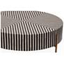 Thumbnail4 of Chameau Small Coffee Table Black and White more views
