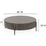 6_Chameau Small Coffee Table Black and White more views