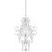 Chaminade 14 1/2" Wide Chrome and Crystal Chandelier