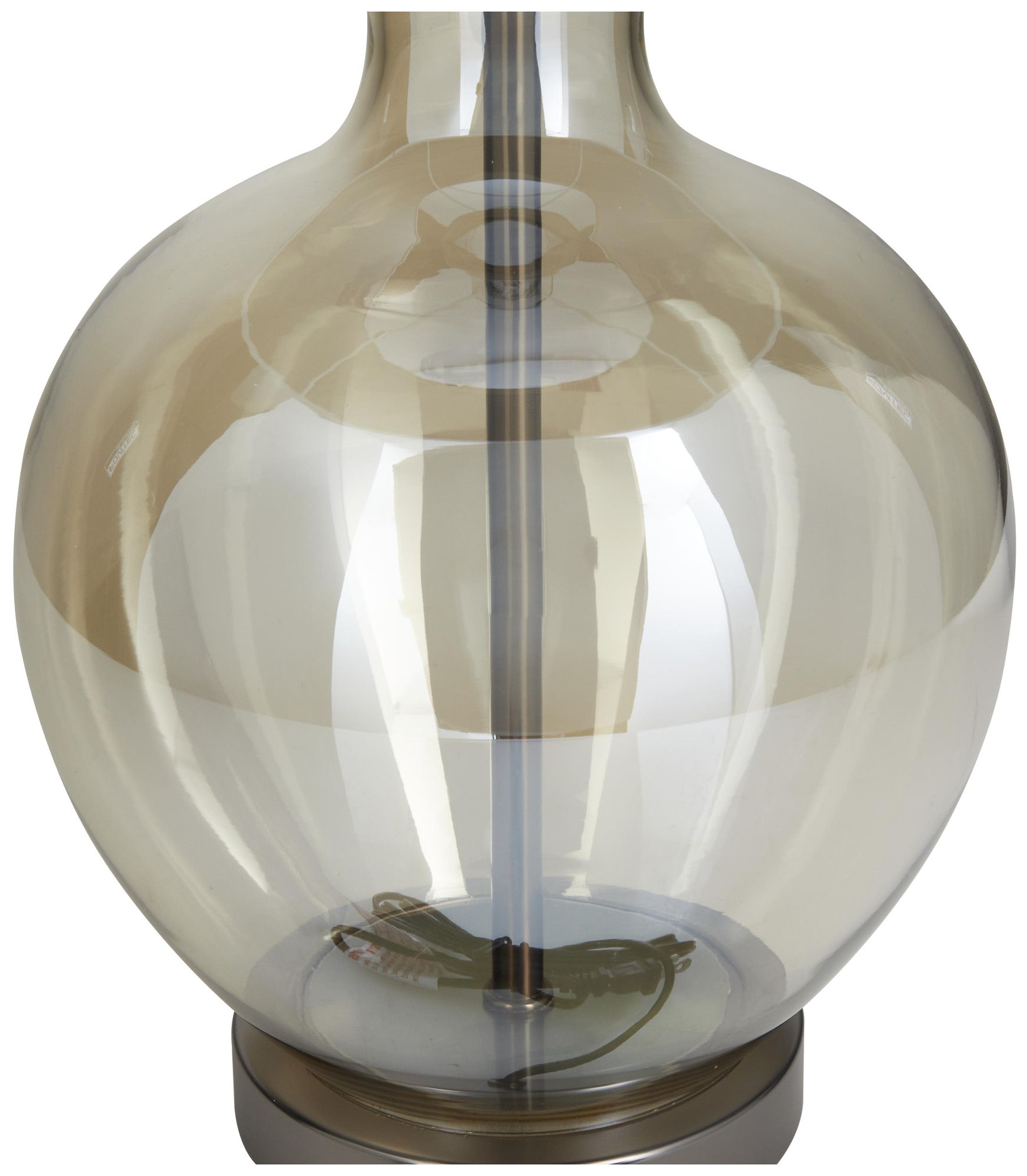 Image 3 Champagne Glass Traditional Table Lamp, 17" x 17" x 27" more views