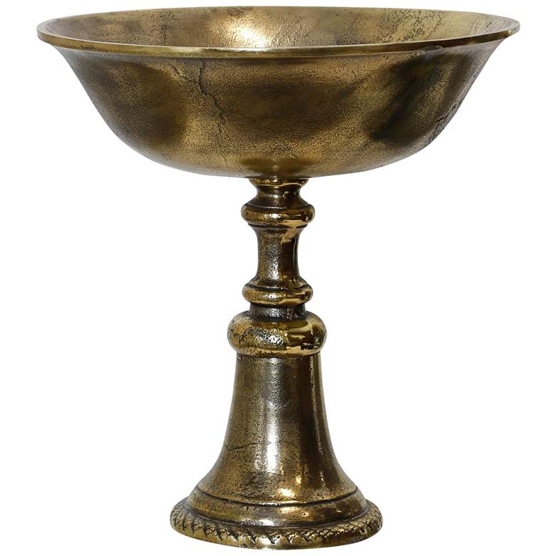 Image 1 Champagne - Large Cast Aluminum Serving Stand